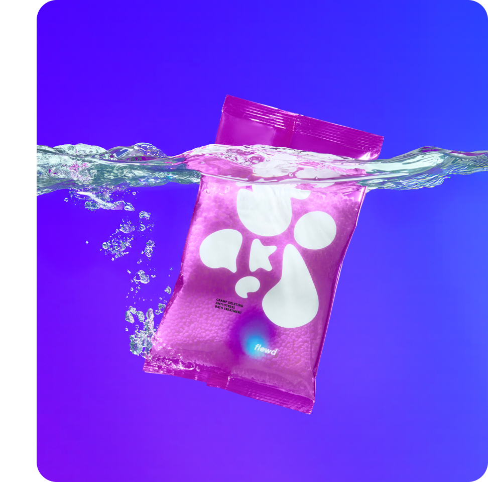 cramp deleting anti-stress bath treatment