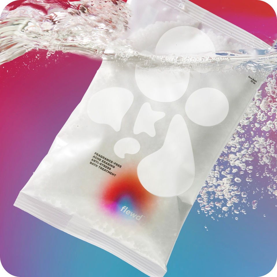 fragrance-free ache erasing anti-stress bath treatment
