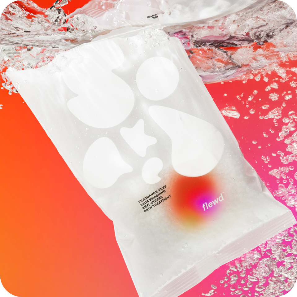 fragrance-free sads smashing anti-stress bath treatment