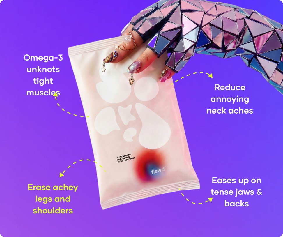 flewd holiday gifting bundle, ache erasing