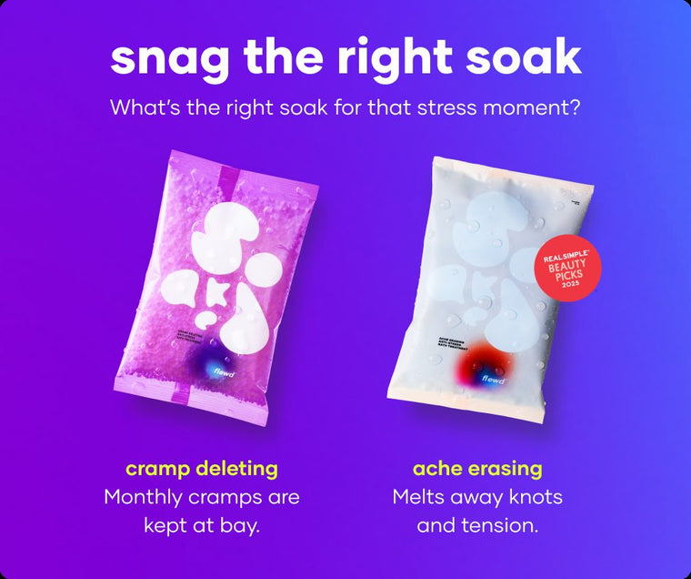Cramp Deleting and Ache Erasing stresscare bath soak pouches side by side